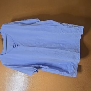 Baby blue tee size. Like new.